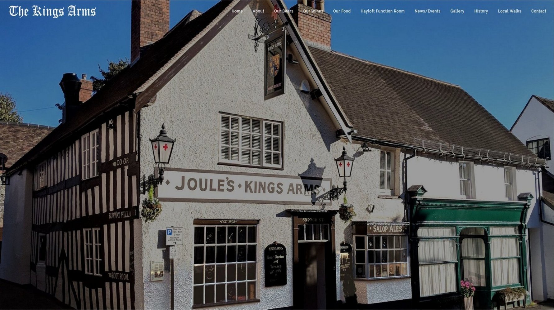 The Kings Arms Pub, Church Stretton